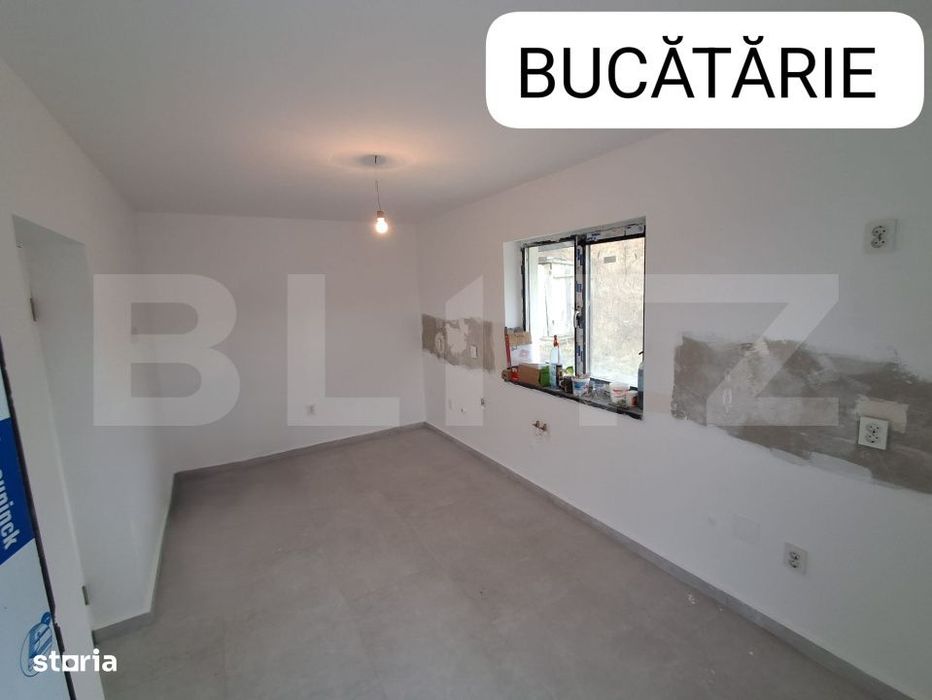 Casa 3 camere, 86mp, 310 mp teren, cu terasa si beci, Visani