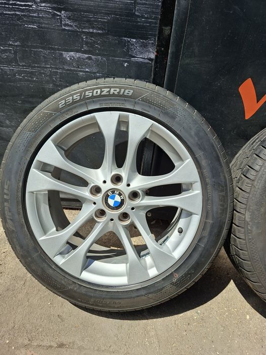 18" 5X120mm BMW X3, БМВ Х3 Джанти с Почти Нови Летни гуми 235/50/18