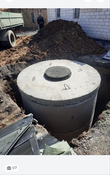 Септик туалет копка