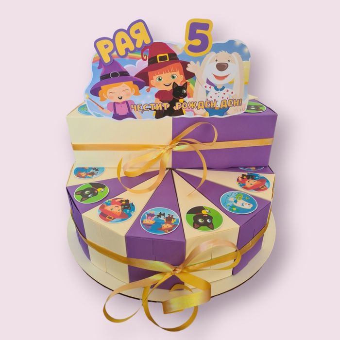 Картонена Торта MINECRAFT