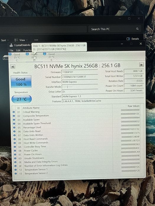 2x ssd M2 2230 capacitate 256gb