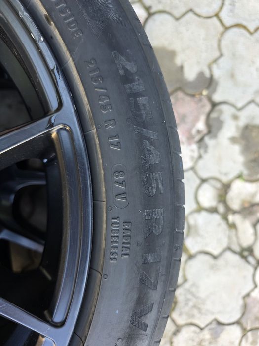 Диски с резиной 215/45 R17.