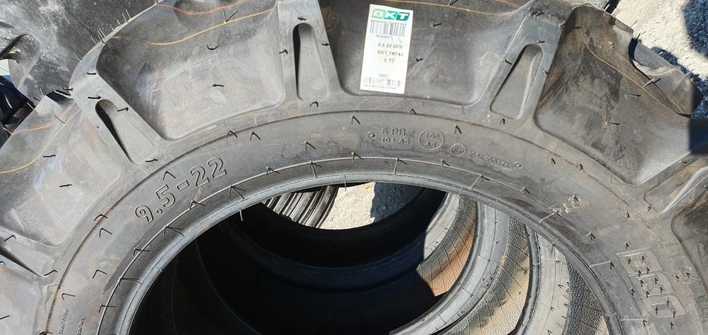 9.5-22 Cauciucuri noi pentru ISEKI diagonale 6Pliuri de la BKT QZX7