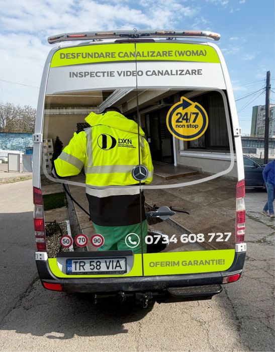 Oferim GARANTIE - Desfundare Canalizare Desfundare WC Desfundare Chiuveta Desfundari conducte  / DESFUNDARE Coloana bloc / Inspectie VIDEO