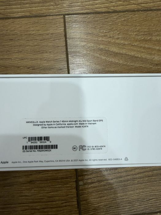 Apple Watch Series 7 45mm Midnight