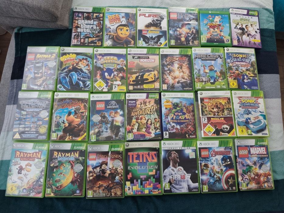 Xbox360+kinect+controlere+ jocuri