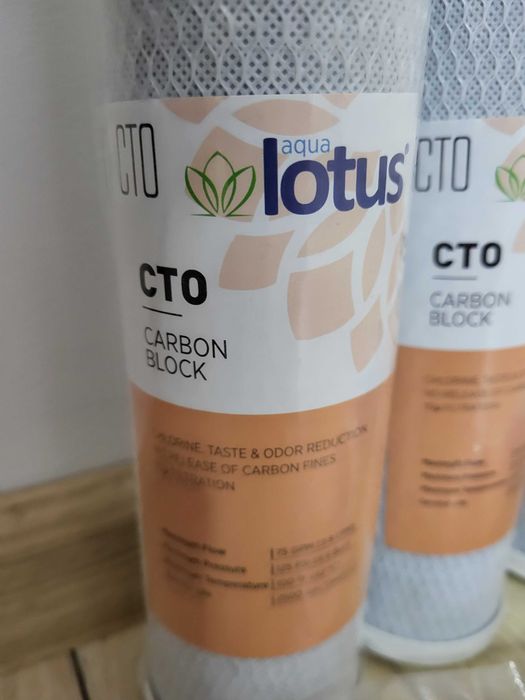 6 Cartuse cu carbon activ bloc + 1 cartus Lotus,osmoza inversa Nano
