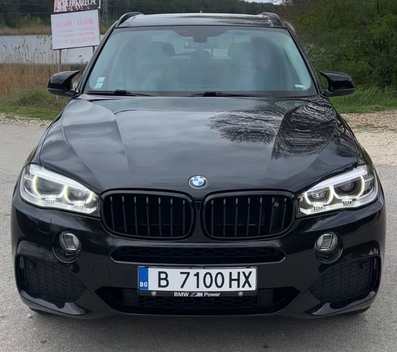Предна Броня M-Tech BMW БМВ X5 F15 Ф15 - Грундирана - НА СКЛАД!!