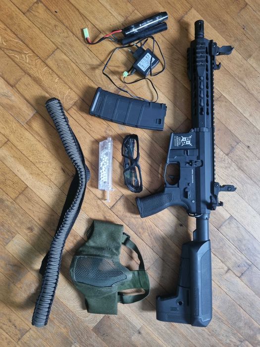 Начална екипировка и автомат за airsoft