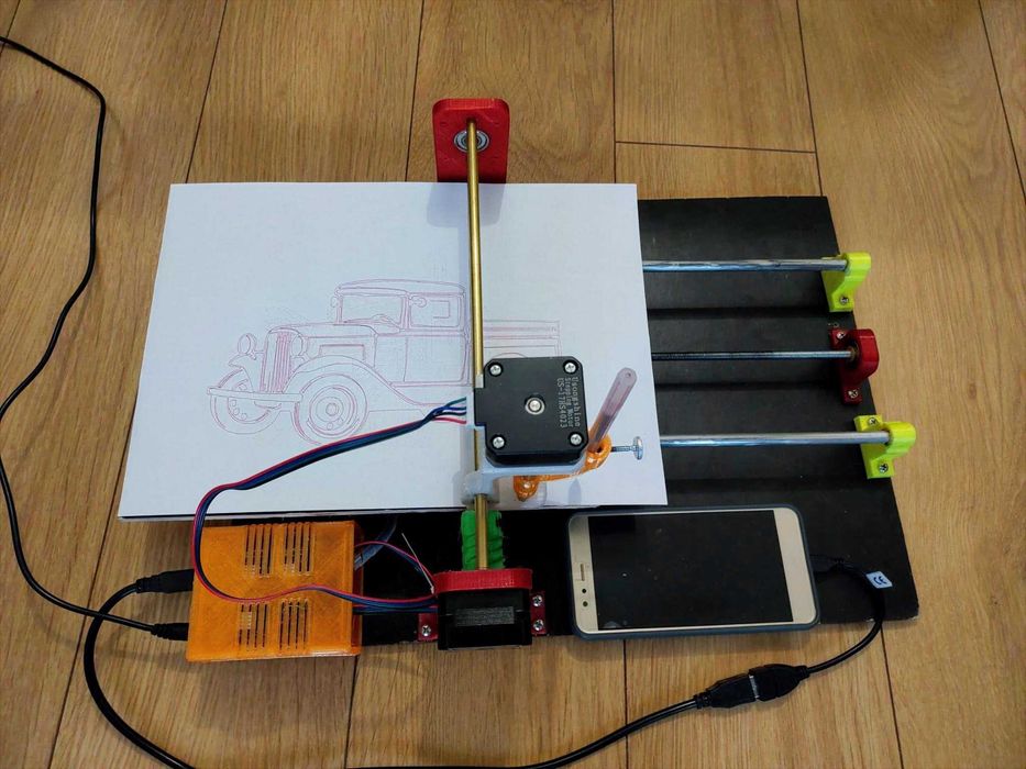 Proiect CNC plotter - diy