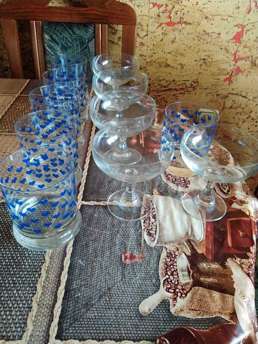 Чаши кристални за ракия