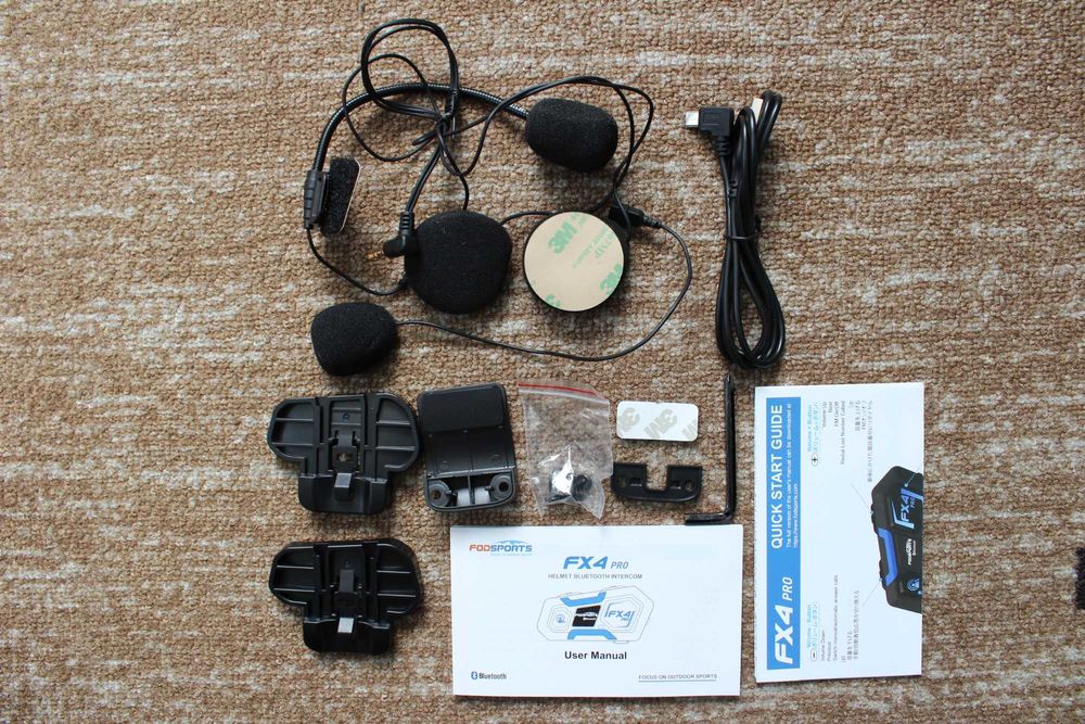Блутут Интерком Fodsports FX4 Pro/Bluetooth Intercom