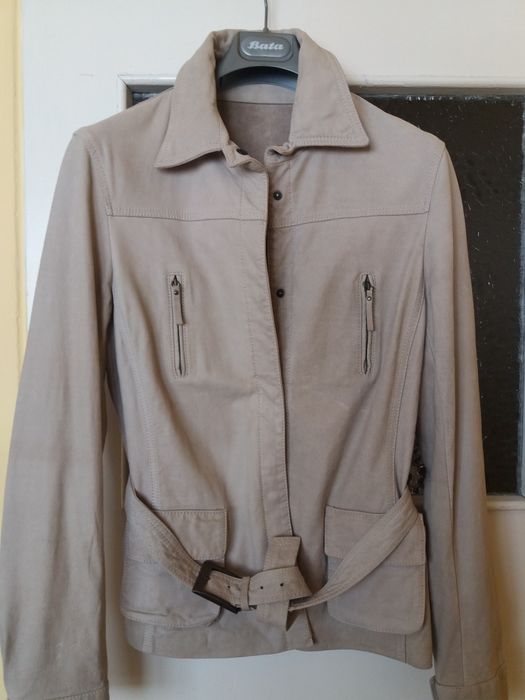 Дамско яке естествен велур