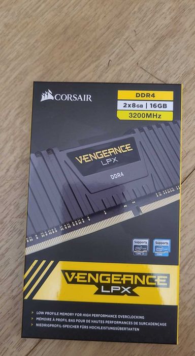Memorie RAM Corsair Vengeance LPX Black 16GB DDR4 3200MHz CL16 kit