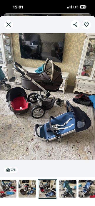 Каляска quinny 3 в 1