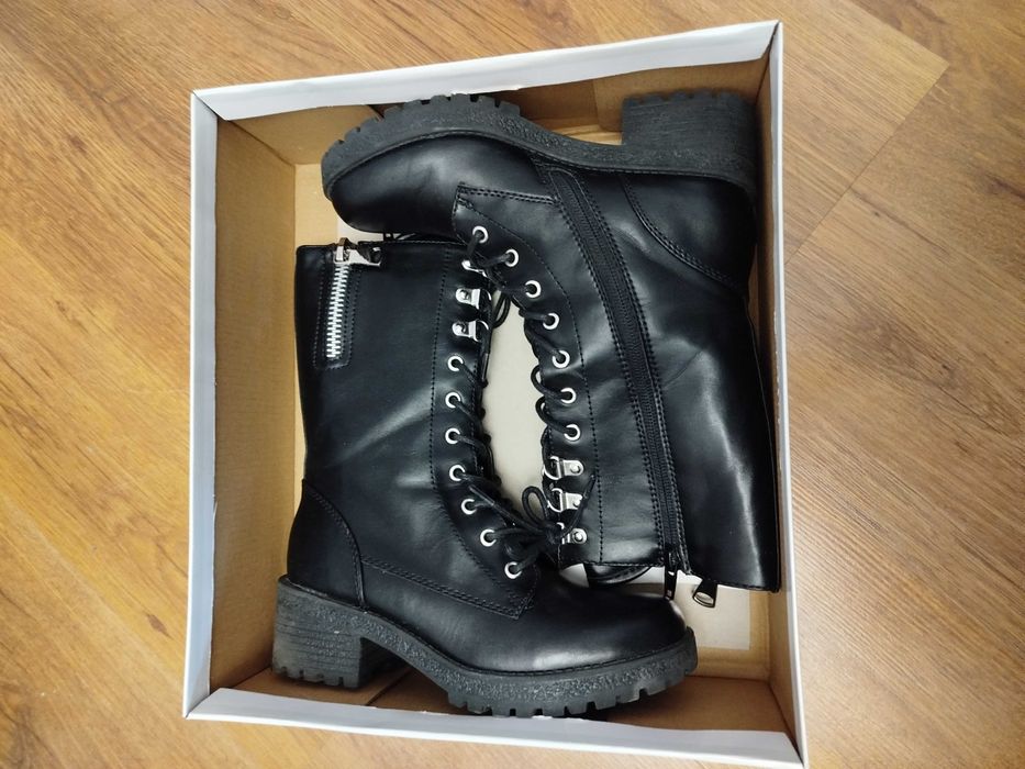 Детски кожени ботуши