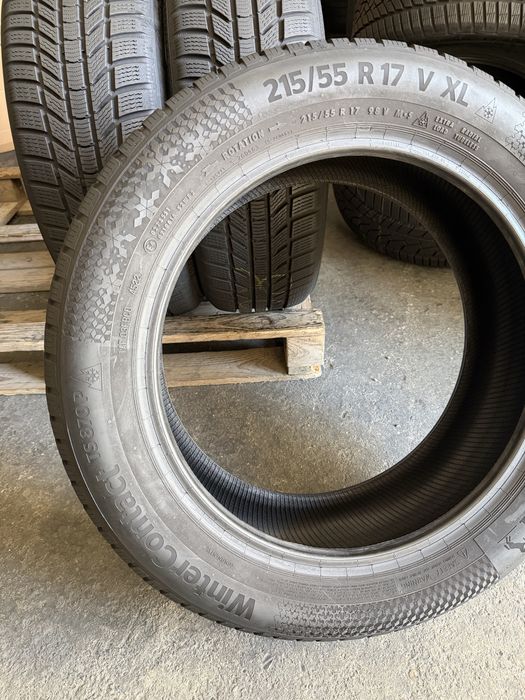 4 anvelope iarna 215/55/17 , Continental DOT 2021-2022 extra laod !