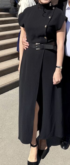 Черное платье 44 размер Koton