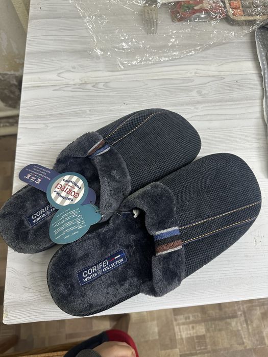 Тапочки мужские теплые