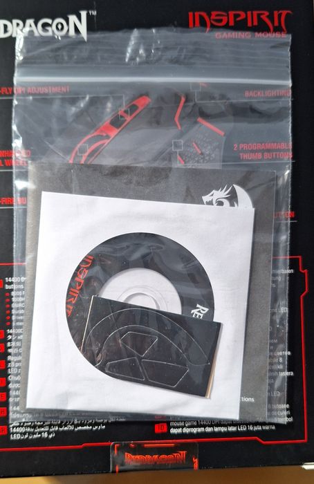 Mouse gaming Red Dragon nefolosit