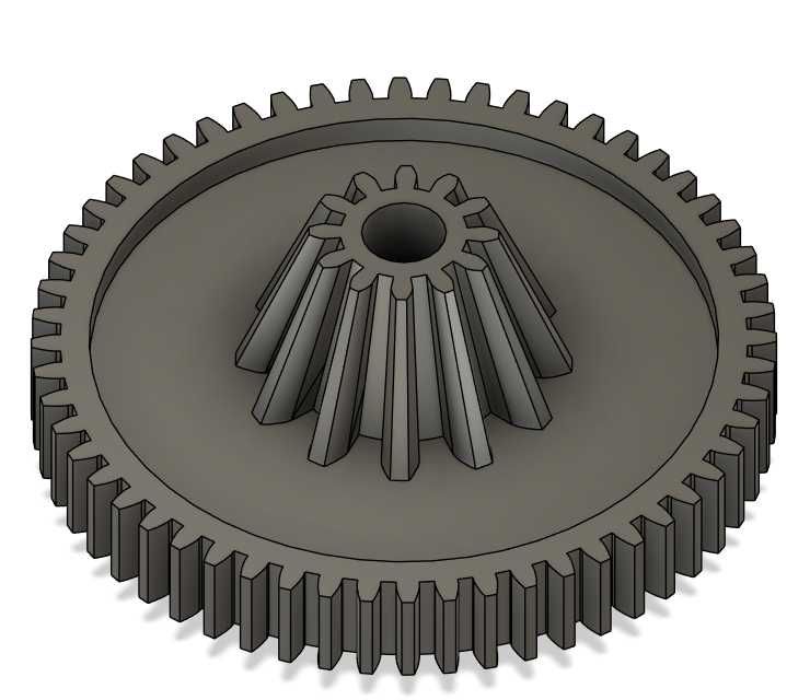 Roti dintate/Pinioane diferite modele ,Scanare si Printare 3D