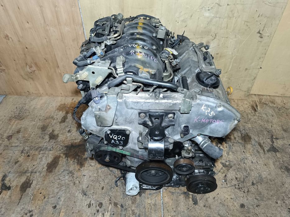 Двигатель VQ20 VQ20DE 2.0 Nissan Maxima A33 Cefiro Ниссан А33 Максима