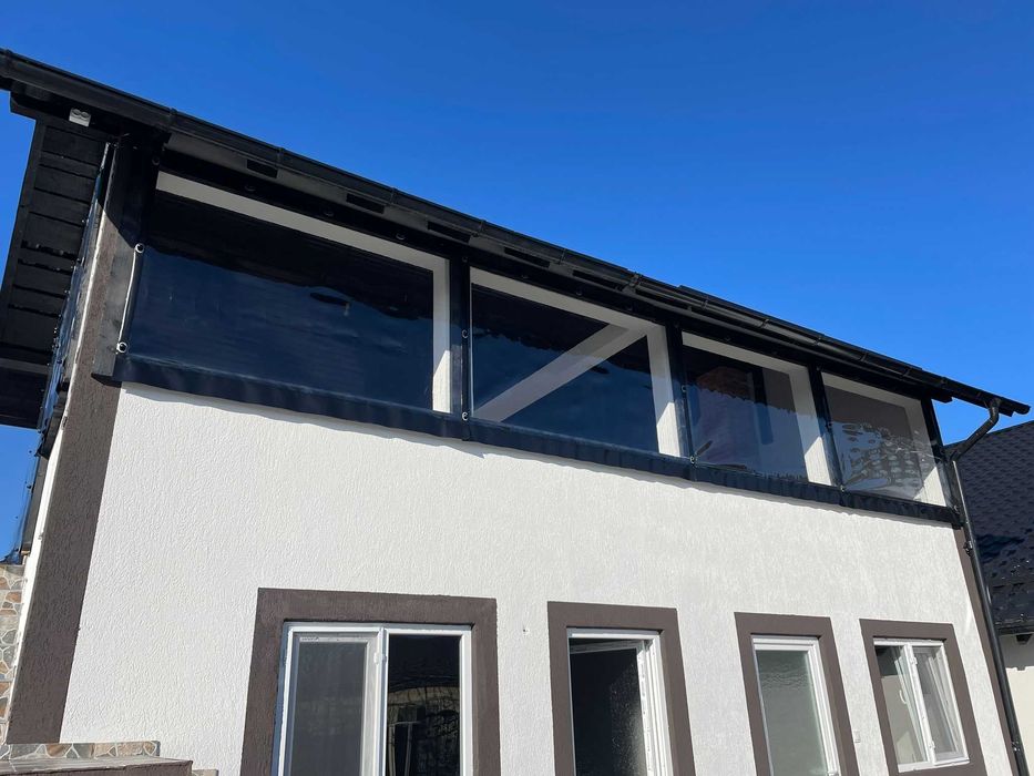 Inchidete terase si foisoare cu folie PVC Cristal 0.8mm