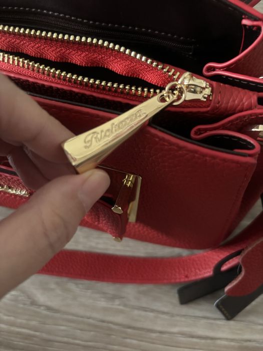 Новая кожаная сумка Richezza