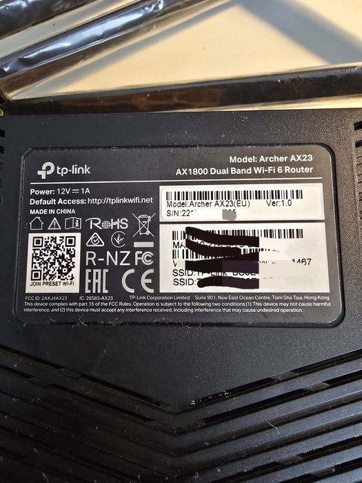 Router TpLink Archer AX23 AX1800 Wifi 6