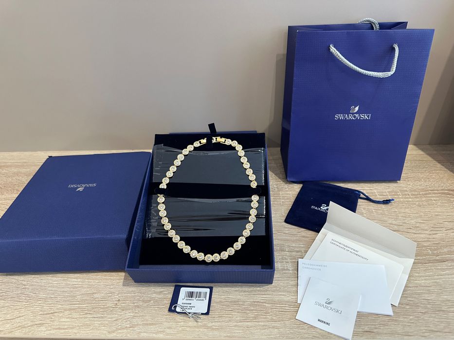 Colier Swarovski angelic auriu