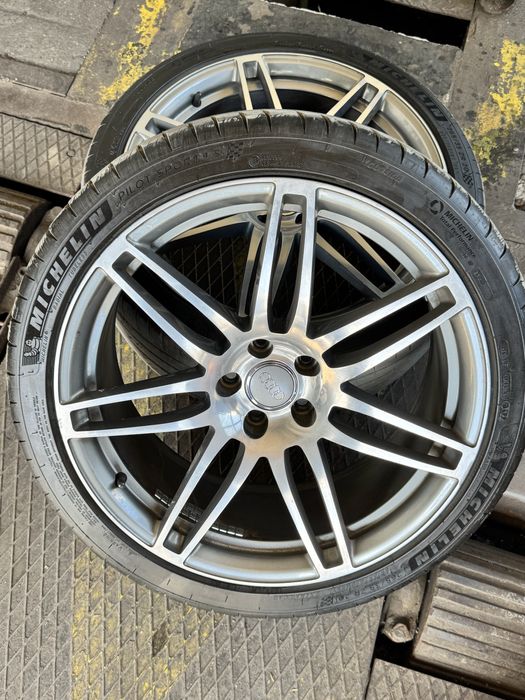 Джанти ОЕМ 9jx20 et37 audi s7 с гуми Michelin 265/35/20 на два сезона