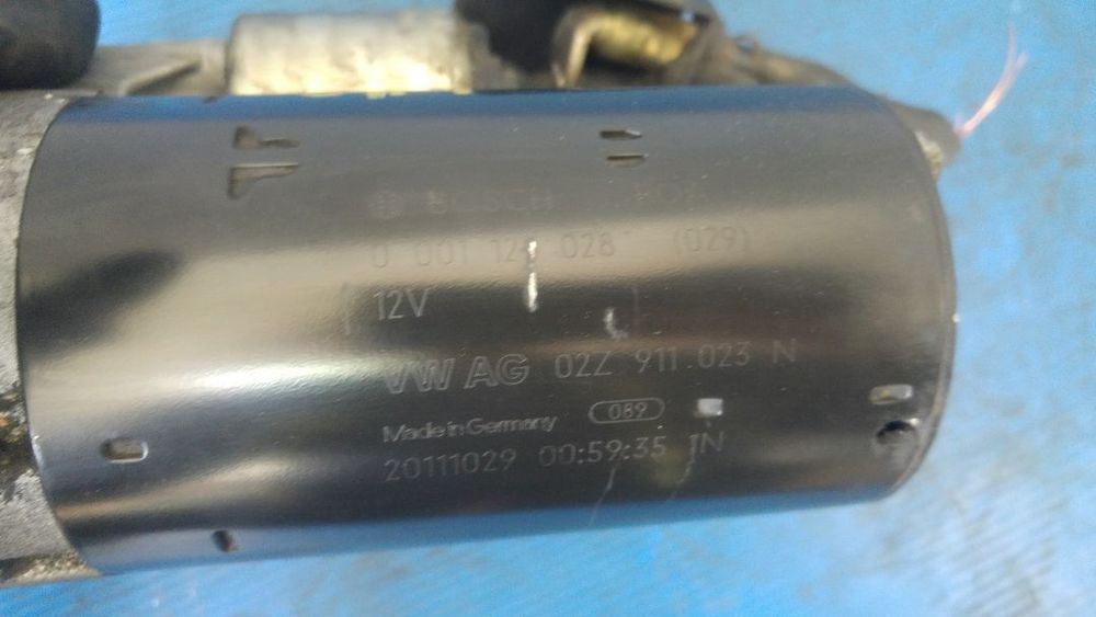 electromotor vw golf 5 6 skoda octavia 2 seat leon 1.6 tdi  cay 02z911023n 0001123028