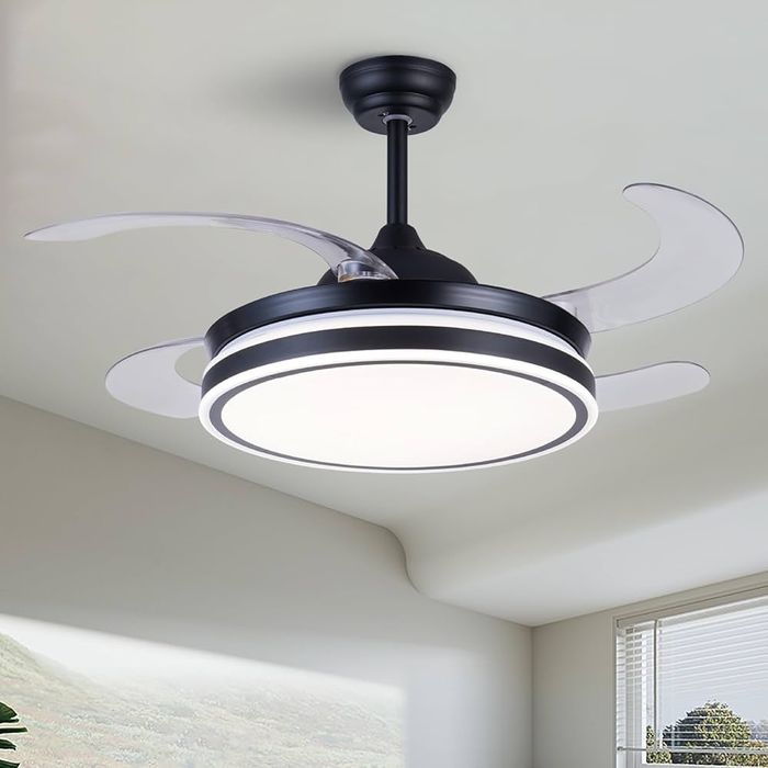 Люстра-вентилятор LED с пультом