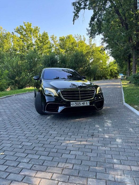Mercedes-Benz S-Class W222 haydovchi bilan | VIP va biznes transfer