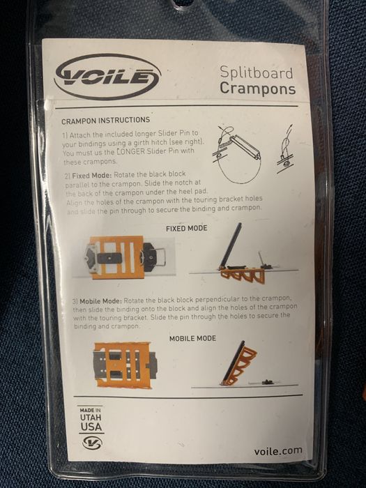 Crampoane splitboard noi Voile