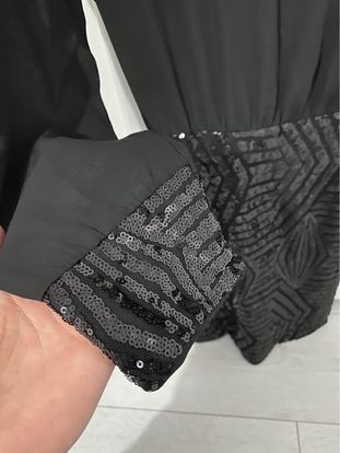 Официлна черна рокля