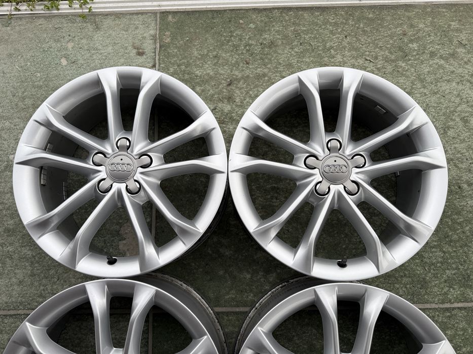 4бр. КАТО НОВИ ОРИГИНАЛНИ 18” Джанти за -AUDI Q3/VW/SKODA- 7Jx18, ET43