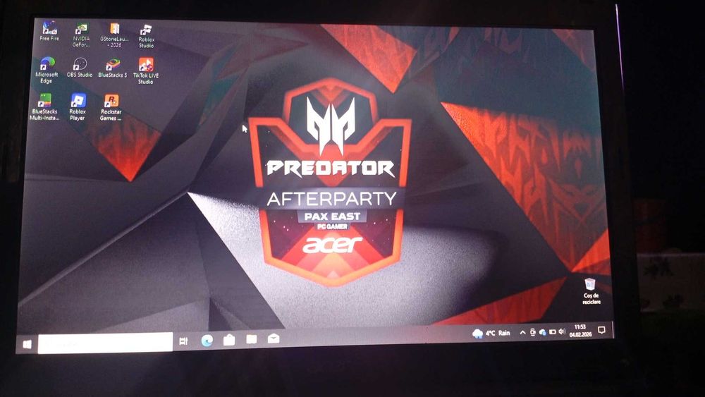 Vînd laptop Acer gamer 8gb