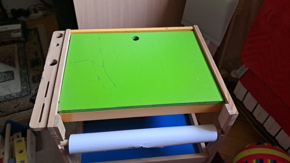 Banc de lucru copii din lemn + set complet unelte și accesorii