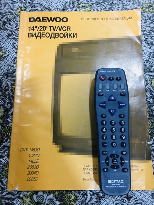 DAEWOO с видиком (моноблок) (Корейской сборки) MADE IN KOREA