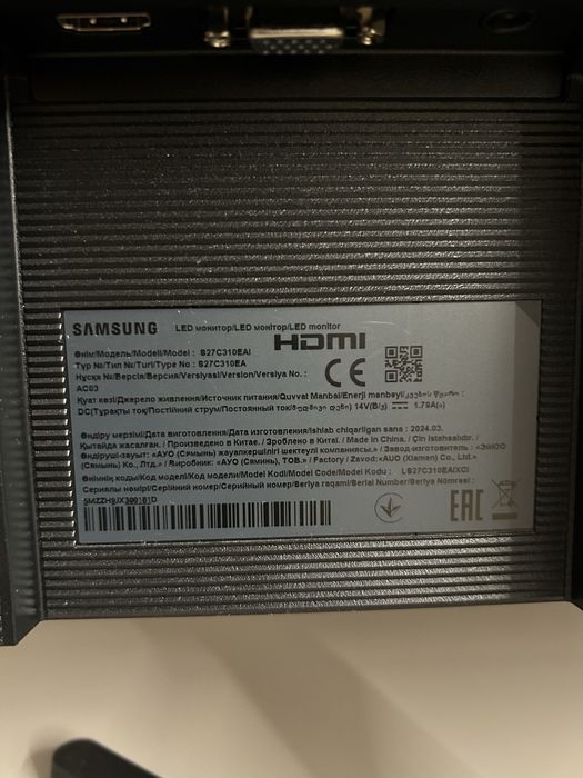 Монитор samsung в отличном состоянии