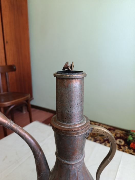 Чой кайнатилган кумгон. Самовар