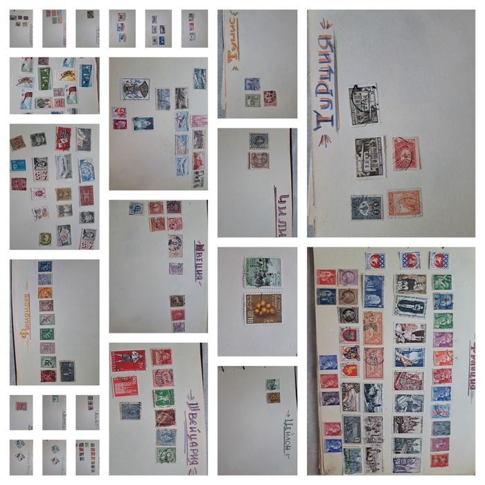 Продам марки разных стран 350000