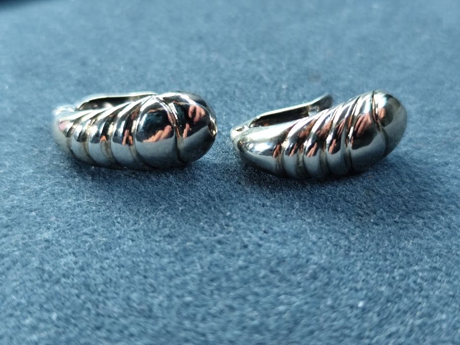 Масивни сребърни обеци