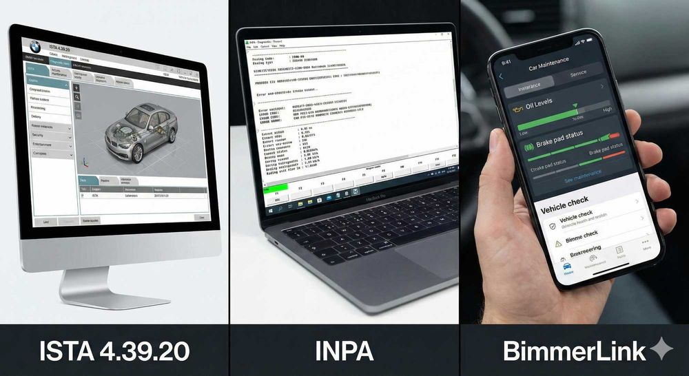Диагностика на BMW - ISTA/INPA/Bimmerlink/Carly/NCS Expert