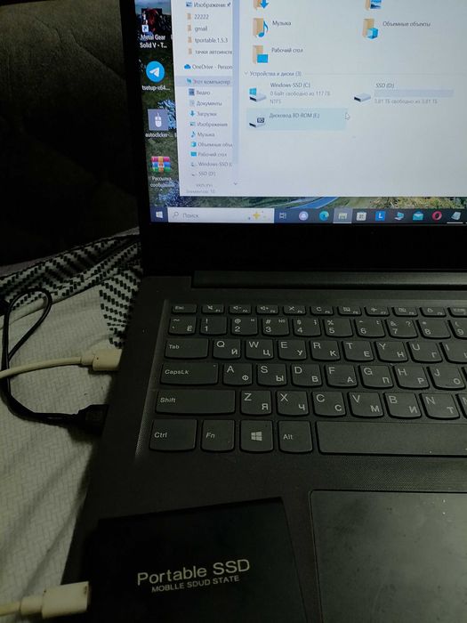 SSD диск внешний на 4 терабайта