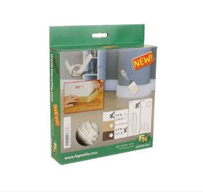 Plinta din PVC flexibil, 2400 x 44 x 10 mm, alb