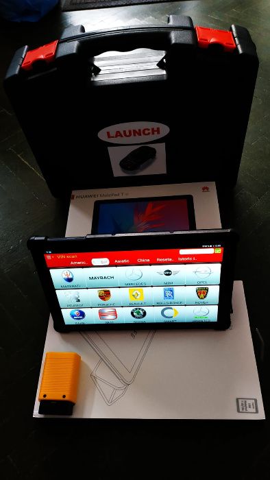 Kit Launch Easydiag 3.0 Pro + Tableta Android Octo-Core 10" Full Soft, 45 functii speciale active, soft auto multimarca uz profesional service, full