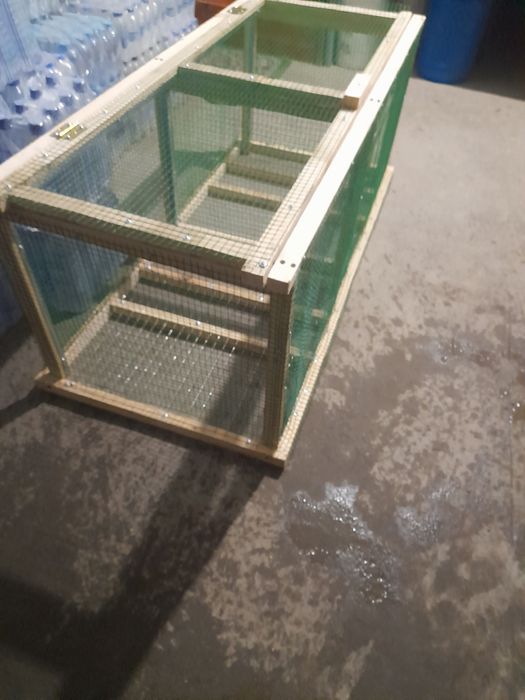 Quyonlar uchun qafas ishlatilinmagan