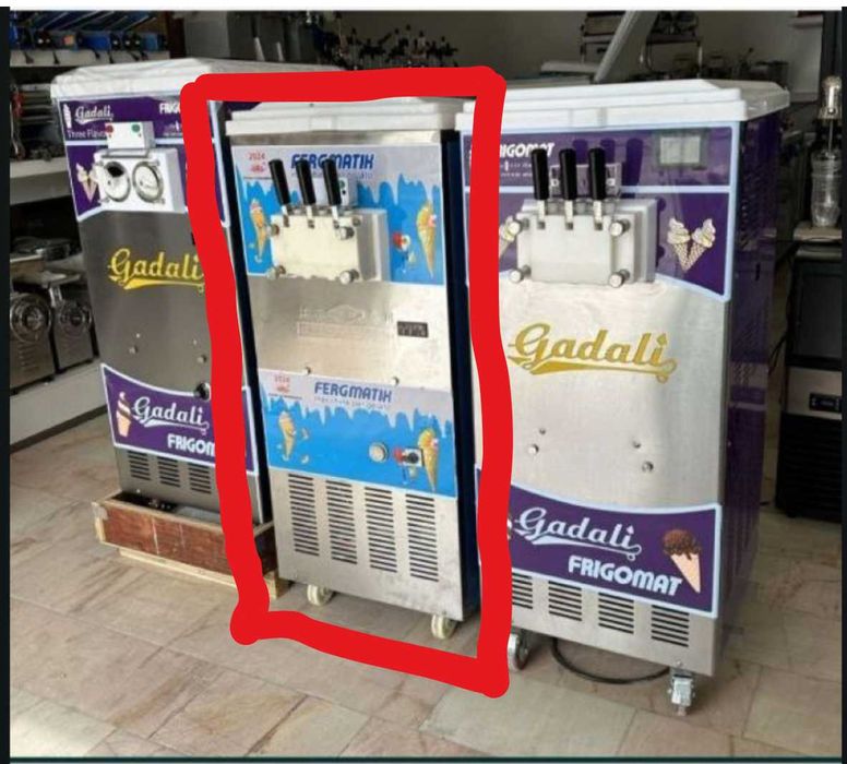 Quyma muzqaymoq aparat sotiladi